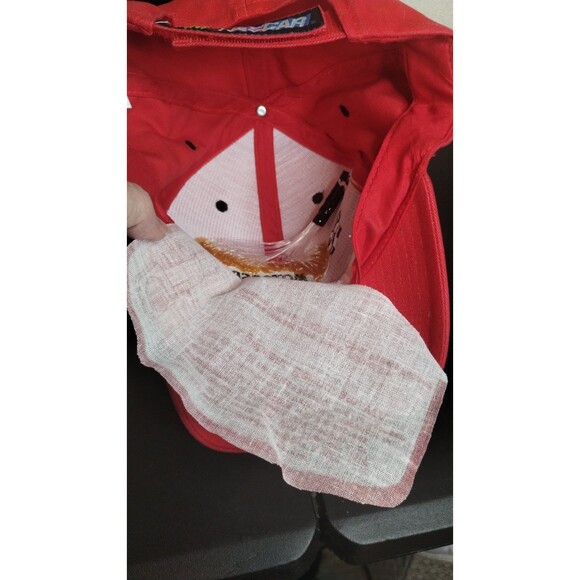 Dodge Motorsports Light Wear Strapback Hat Red Adjustable NASCAR - Picture 7 of 8